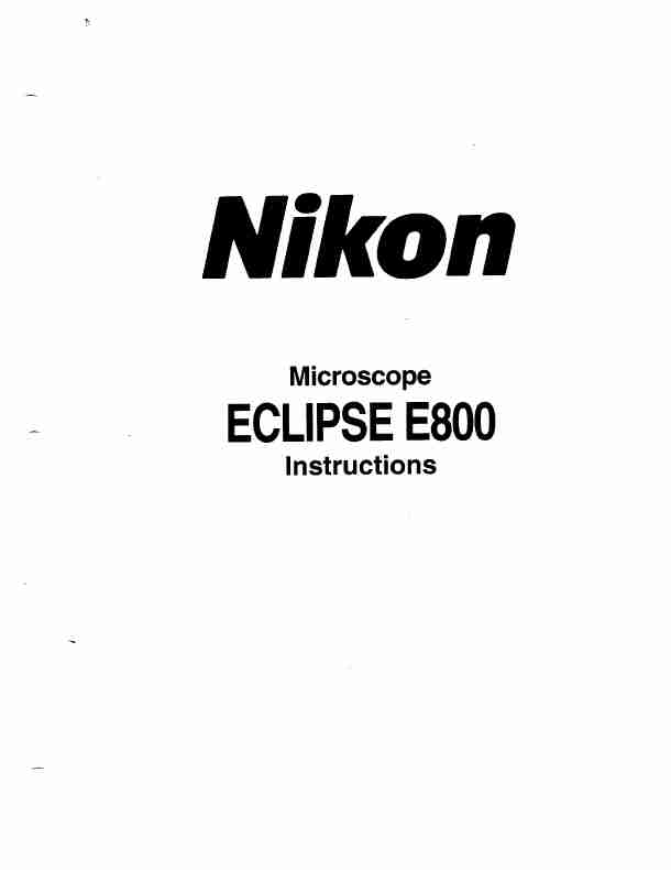 Nikon Microscope Magnifier Eclipse E800-page_pdf